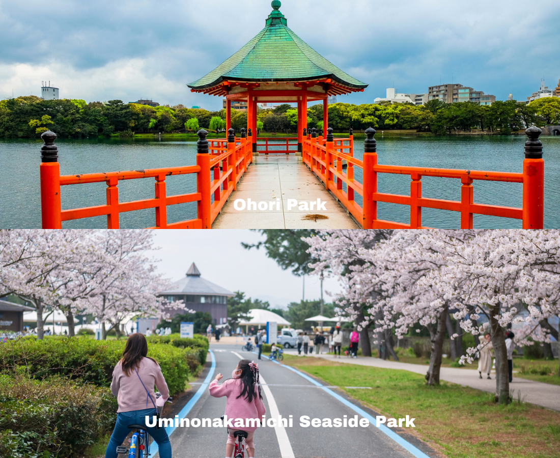Ohori Park & Uminonakamichi Seaside Park - Fukuoka, Japan