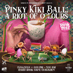 Pinky Kiki Ball _ A Riot Of Colours