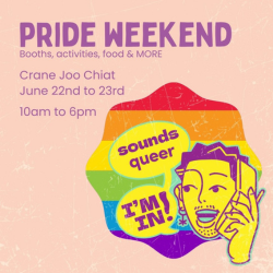 Pride Weekend at Crane Joo Chiat