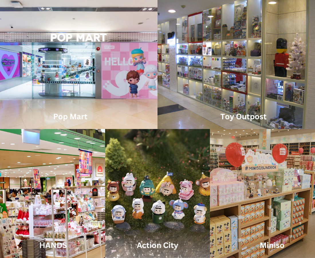 Blind Box stores in singapore