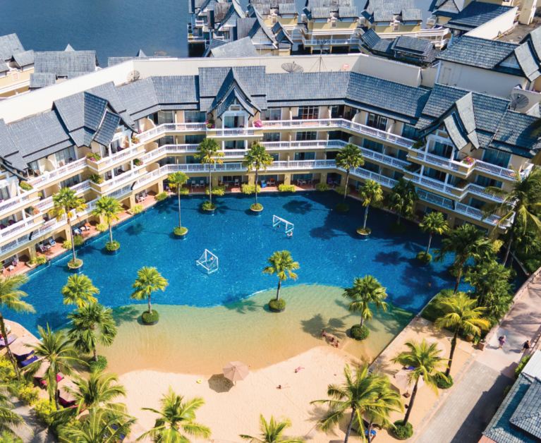 Angsana Laguna Phuket top down view