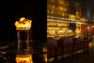 scaled cocktail by handshake speakeasy (mexico) & jigger & pony (singapore) interiors