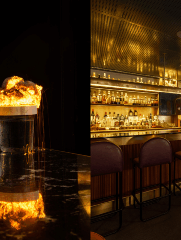 scaled cocktail by handshake speakeasy (mexico) & jigger & pony (singapore) interiors