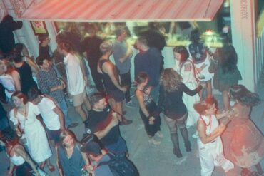 people dancing at CMYK rave