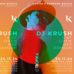 Tropika x Kampong Boogie present DJ Krush