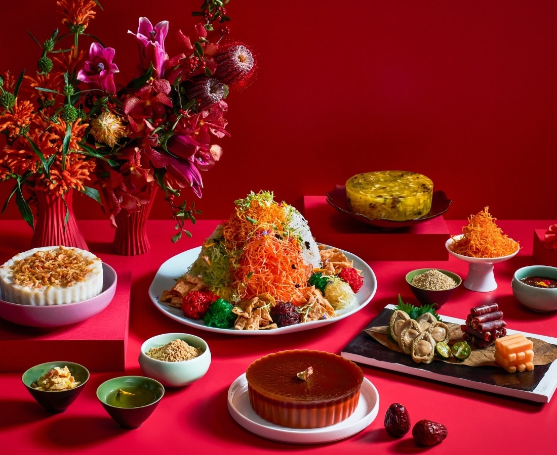 cny offerings at raffles hotel