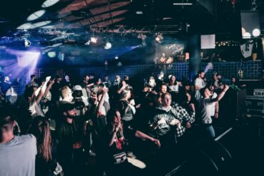 people dancing in the club