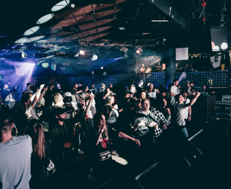 people dancing in the club