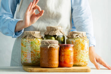 Fermented or canned vegetables