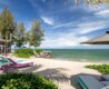 a photo of the small private beach of So Sofitel Hua Hin, Thailand