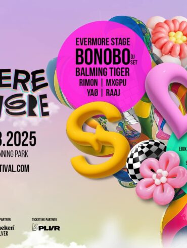 event poster of Somewhere Out There, a music and arts festival at Fort Canning Park, Singapore on 16 August 2025