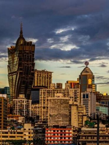 A view of Macau's cityscape