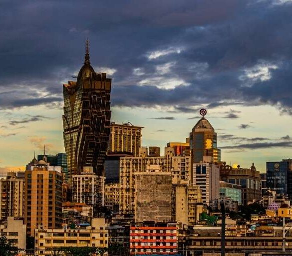 A view of Macau's cityscape