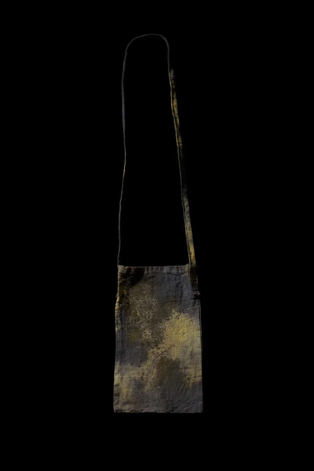 Hand-dyed sling bag by Project Coal made with natural botanical pigments, perfect for artisanal Christmas gifts in 2025.