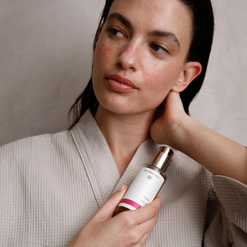 Natural skincare with Dr. Hauschka’s facial toner, ideal for sensitive and combination skin — perfect for mothers or partners this Christmas.