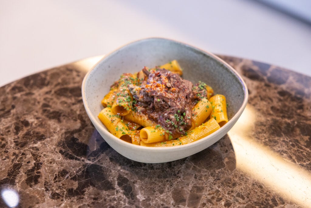 Wagyu Beef Ragù Rigatoni from the weekday set lunch at 67 on Scotts