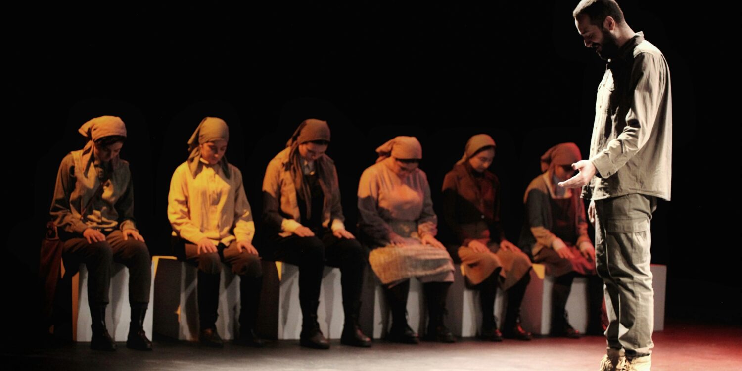 Theatre companies in Singapore performing on stage