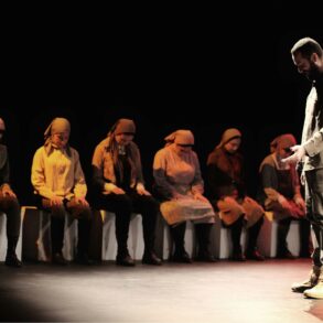 Theatre companies in Singapore performing on stage