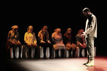 Theatre companies in Singapore performing on stage